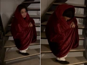 فلم اسٹار میرا سیڑھیوں سے گر کر زخمی، ویڈیو سامنے آگئی