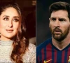 فٹبالر لیونل میسی اور کرینہ کپور کی ملاقات، ویڈیو وائرل