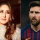 فٹبالر لیونل میسی اور کرینہ کپور کی ملاقات، ویڈیو وائرل