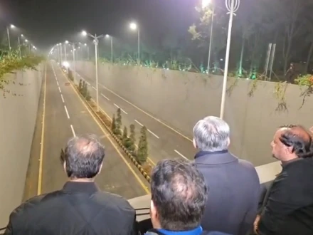 شہر اقتدار میں شاہین چوک انڈر پاس ریکارڈ مدت میں مکمل، 31 دسمبر کو افتتاح ہو گا