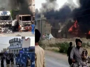 مورو میں قوم پرست جماعتوں کا پُرتشدد احتجاج میں 1 جاں بحق، وزیرداخلہ کے گھر اور  ٹرکوں کو آگ لگادی