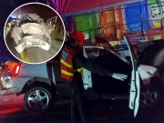 ایم 2 موٹروے پر کار اور مزدا میں خوفناک تصادم، 2 افراد جاں بحق