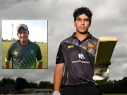 سابق پاکستانی کرکٹر کا بیٹا اپنے ہی ملک کیخلاف میدان میں اُترے گا