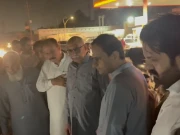  میئر کراچی کا رات گئے ضلع وسطی میں ترقیاتی کاموں کا دورہ