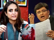 طلحہ انجم کا انٹرویو لینے کے بعد نادیہ خان کو ارنب گوسوامی سے تشبیہ دے دی گئی