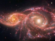 دو گھورتی آنکھوں جیسی ڈراؤنی کہکشاؤں کی تصویر جاری