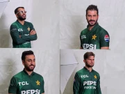 سہ فریقی سیریز کے لیے قومی کھلاڑیوں کا فوٹو شوٹ