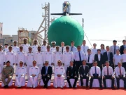  چین میں پاک بحریہ کی تیسری ہنگور کلاس آبدوز پی این ایس ایم مانگر کی لانچنگ تقریب