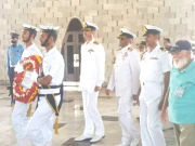 دی ناٹیکل انسٹیٹیوٹ آف پاکستان کے وفد کی مزار قائد پر حاضری، خراج عقیدت پیش کیا