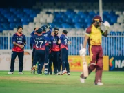 نیپال نے ٹی ٹوئنٹی سیریز میں ویسٹ انڈیز کو شکست دے کر تاریخ رقم کردی