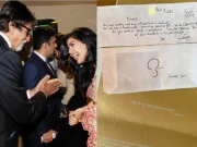 ابھیشیک سے تعلقات کی خبریں، امیتابھ بچن کا نمرت کور کو لکھا خط وائرل