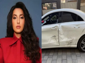 نورا فتحی کی کار کا خوفناک حادثہ؛ نشے میں دھت شخص فرار؛ اداکارہ اسپتال میں داخل