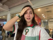 فیفا ورلڈکپ میں مراکش کی جیت پر نورا فتحی کی آنکھیں نم، ویڈیو وائرل