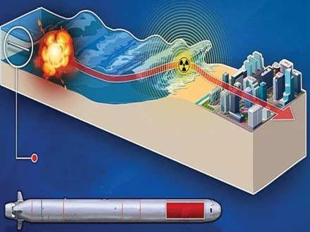 روس، دشمن شہر سونامی سے تباہ کرنیوالا ایٹمی تارپیڈو ایجاد