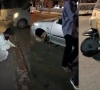 کراچی، ٹھیکیدار کی غفلت، سڑک پر الٹے اسٹاپر لگا دیے، متعدد گاڑیوں کے ٹائر برسٹ