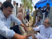 تحریک تحفظ آئین پاکستان کا وفد راولا کوٹ جانے سے روک دیا گیا، چکیاں میں دھرنا