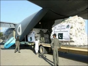 پاک فضائیہ کا گلگت بلتستان کے سیلاب سے متاثرہ علاقوں میں ریلیف آپریشن