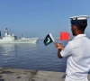پاکستان کیساتھ مشترکہ بحری مشق کیلیے چین کی نیوی کا جہاز کراچی پہنچ گیا