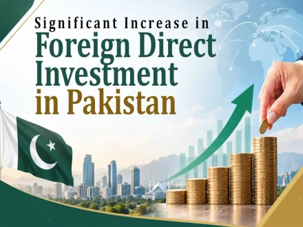 پاکستان میں براہِ راست غیر ملکی سرمایہ کاری میں نمایاں اضافہ