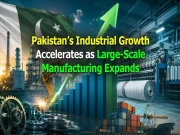 ملکی صنعتی ترقی میں تیزی؛ بڑے پیمانے کی مینوفیکچرنگ میں نمایاں اضافہ