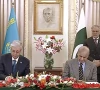 قازقستان کے صدر کا وزیراعظم ہاؤس میں پرتپاک استقبال، مفاہمتی یادداشتوں اور معاہدوں پر دستخط
