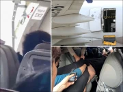 مسافر نے دوران پرواز طیارے کا ایمرجنسی دروازہ کھول دیا