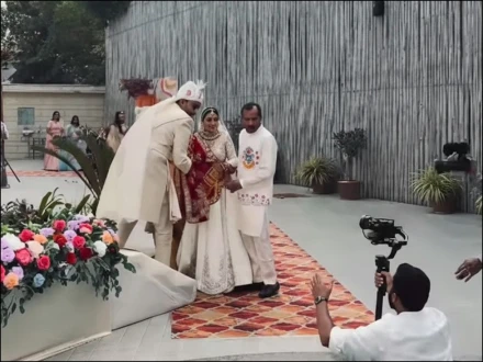 شادی کی فوٹوگرافی کے دوران حادثہ، شوٹنگ کی ویڈیو وائرل