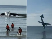 تھائی لینڈ میں فوجی طیارہ گر کر تباہ؛ تمام افسران ہلاک 