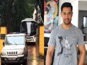 چھاپہ یا گرفتاری؟ پولیس کے 25 افسران اداکار عامر خان کے گھر میں داخل