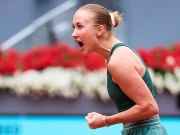 میڈرڈ اوپن: بڑا اپ سیٹ، ’لکی لوزر‘ پوٹاپووا کی تاریخ ساز جیت سے سیمی فائنل میں رسائی