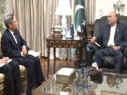 صدر مملکت سے چینی سفیر کی ملاقات، پاک بھارت صورتحال پر گفتگو