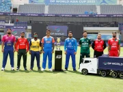 ایشیا کپ: ٹرافی کی رونمائی، کپتانوں کا فتح حاصل کرنے کے عزم کا اظہار