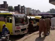 لاڑکانہ میں غیر قانونی بس اسٹینڈز شہر سے باہر منتقل