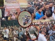 بھارت میں ہندوتوا کے جنونیوں کی قرآنِ پاک کی بے حرمتی کی جسارت؛ احتجاجی مظاہرے 