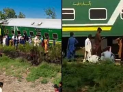 شہدادپور میں شالیمار ایکسپریس حادثہ، 11 گھنٹے بعد ریلوے ٹریفک بحال