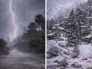 ملک بھر میں آج سے موسلادھار بارش اور پہاڑوں پر برفباری کا امکان، لینڈ سلائیڈنگ کا خدشہ