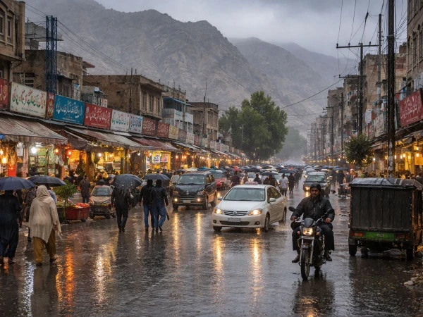 کوئٹہ سمیت بلوچستان کے مختلف علاقوں میں بارش، موسم خوشگوار