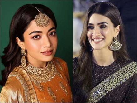 رشمیکا مندانا کو بے قابو ہجوم سے بچانے کےلیے کریتی سینن ڈھال بن گئیں، ویڈیو وائرل