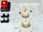 23 تولہ طلائی زیورات چوری کا ڈراپ سین، گھر میں رنگ روغن کرنے والا گرفتار