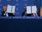 ٹرمپ کا نیا کارنامہ، جنگ لڑنے والے  دو ممالک کے درمیان امن معاہدہ کرا دیا 