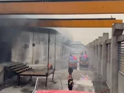 روات انڈسٹریل اسٹیٹ کی ٹیکسٹائل فیکٹری میں لگی آگ پر 16 گھنٹے بعد قابو پا لیا گیا