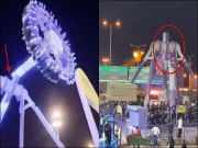 سعودی عرب میں خوفناک حادثہ، چلتا ہوا جھولا دو ٹکڑے ہوگیا، ویڈیو وائرل