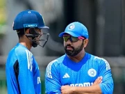 ٹیم ہڈل میں تاخیر سے شامل ہونے پر روہت، شبمن پر غصہ، ویڈیو وائرل