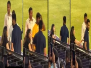 ٹی ٹوئنٹی ورلڈکپ فائنل میں روہت شرما اور اہلیہ کے درمیان جھگڑے کی ویڈیو وائرل