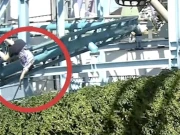 سویڈن؛ خاتون کے رولر کوسٹر سے گرنے کی ویڈیو سامنے آگئی