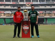 پاک بنگلادیش ٹی20 سیریز کی ٹرافی کی رونمائی کر دی گئی