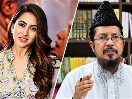 سارہ علی خان کے مندر جانے پر فتویٰ آگیا، معافی مانگنے کا مشورہ