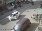 سعود آباد میں فائرنگ سے میاں بیوی کی ہلاکت کا معاملہ، سی سی ٹی وی فوٹیج سامنے آ گئی