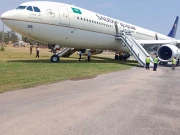 کراچی سے جدہ جانے والے طیارے کے انجن میں آتشزدگی، ہنگامی لینڈنگ