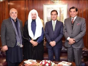 سعودی شوریٰ کونسل کے چیئرمین کی وفد کے ہمراہ پارلیمنٹ ہاؤس آمد